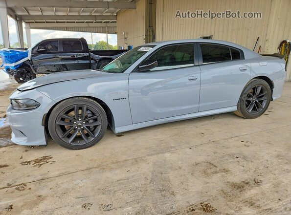 2C3CDXCT0NH193113 2022 DODGE CHARGER Gray Передня ліва чверть