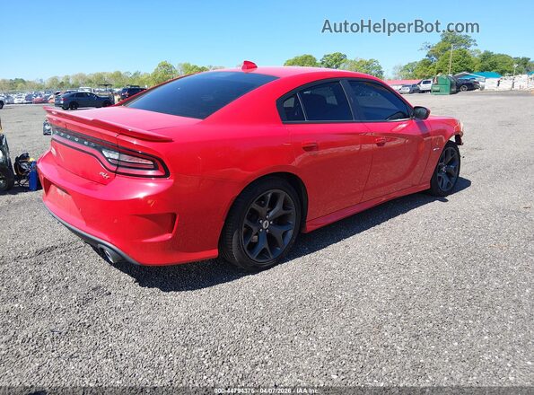 2C3CDXCT1KH575324 2019 DODGE CHARGER Red უკანა მარჯვენა
