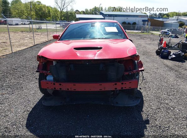 2C3CDXCT1KH575324 2019 DODGE CHARGER Red უკანა სალონის ხედი
