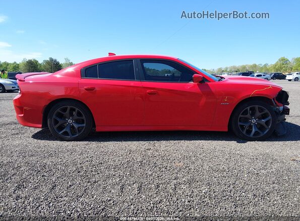 2C3CDXCT1KH575324 2019 DODGE CHARGER Red სალონის 360-გრადუსიანი ხედი