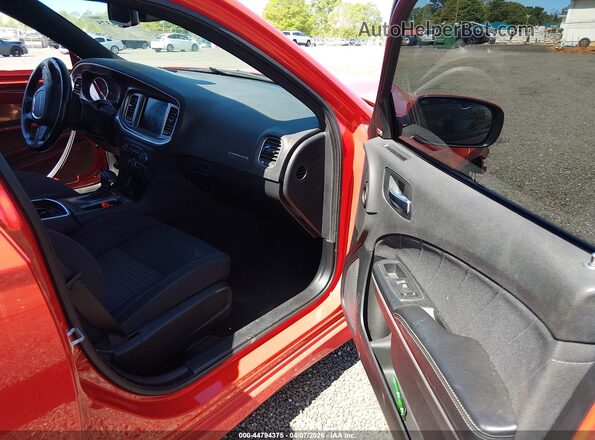 2C3CDXCT1KH575324 2019 DODGE CHARGER Red წინა სალონის ხედი