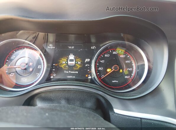 2C3CDXCT1KH575324 2019 DODGE CHARGER Red უკანა სავარძლების ხედი