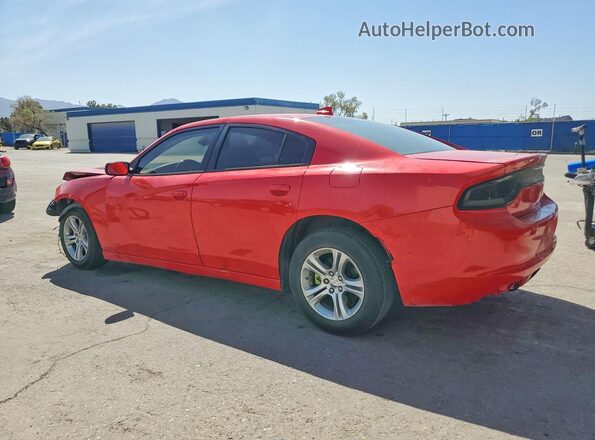 2C3CDXCT2HH560761 2017 DODGE CHARGER Red Trasero izquierdo