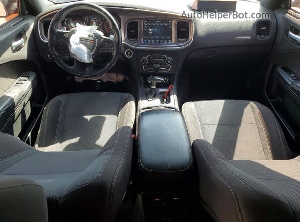2C3CDXCT2HH560761 2017 DODGE CHARGER Red Vista del salpicadero