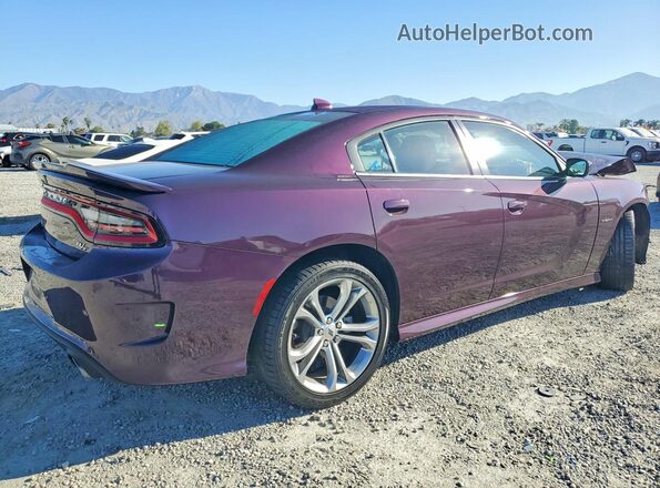 2C3CDXCT2NH167001 2022 DODGE CHARGER Purple Tył prawy