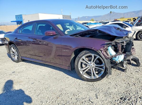 2C3CDXCT2NH167001 2022 DODGE CHARGER Purple Przód prawy