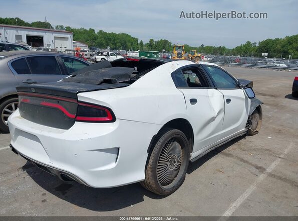 2C3CDXCT3JH128704 2018 DODGE CHARGER Белый Задняя правая четверть