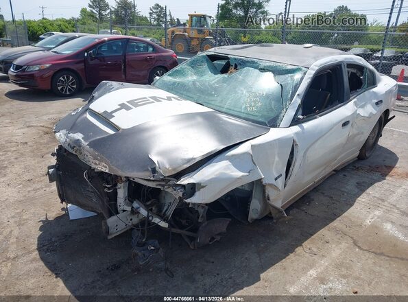 2C3CDXCT3JH128704 2018 DODGE CHARGER Белый Передняя левая четверть