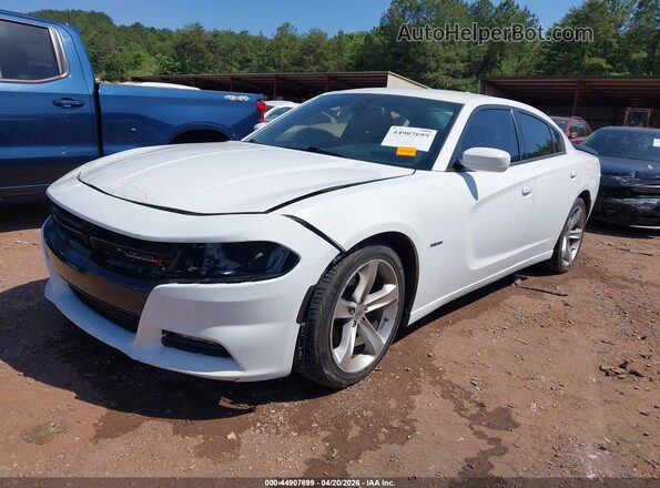 2C3CDXCT4HH583779 2017 DODGE CHARGER White Przód lewy
