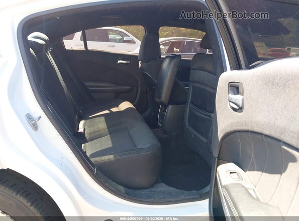 2C3CDXCT4HH583779 2017 DODGE CHARGER White Widok naklejki z numerem VIN