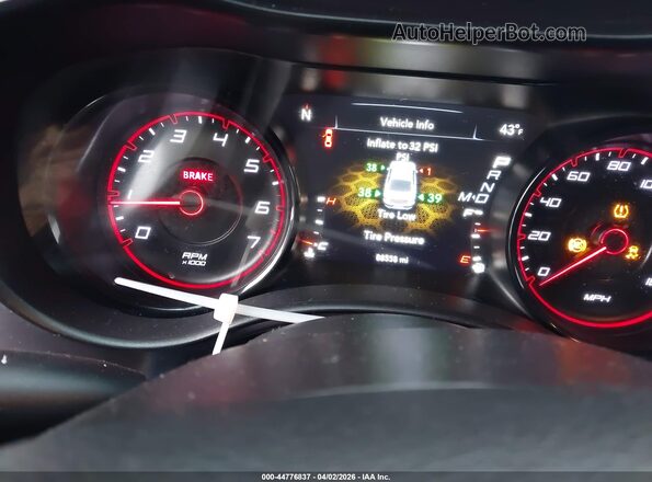 2C3CDXCT4JH234708 2018 DODGE CHARGER Black უკანა სავარძლების ხედი