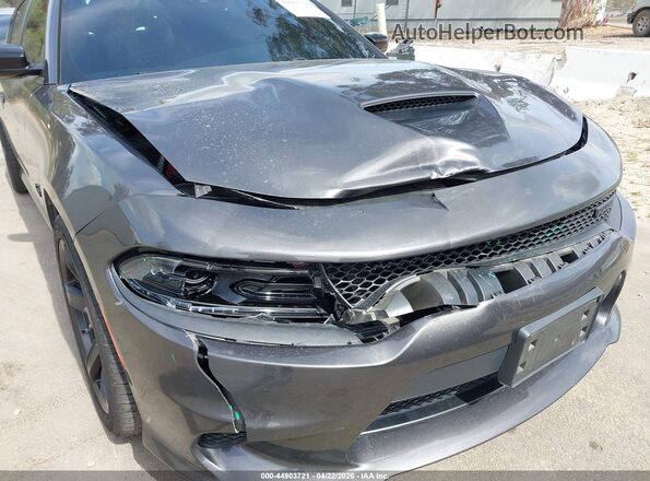 2C3CDXCT4PH523211 2023 DODGE CHARGER Серый Вид спереди