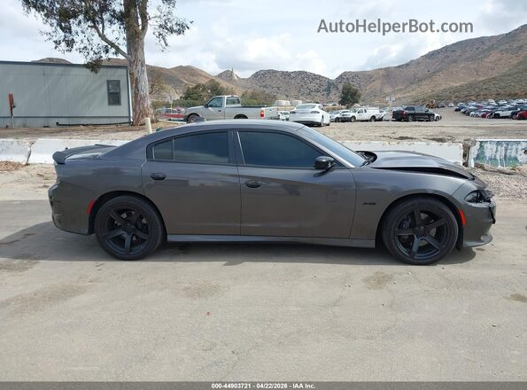 2C3CDXCT4PH523211 2023 DODGE CHARGER Серый Вид задней части салона