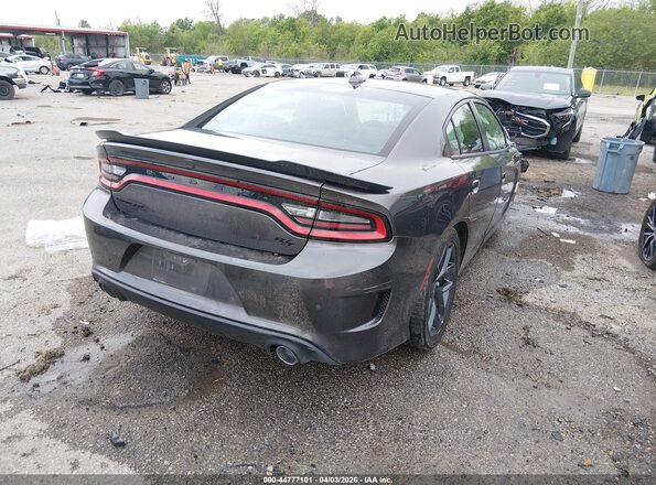 2C3CDXCT4PH576927 2023 DODGE CHARGER Black უკანა მარჯვენა