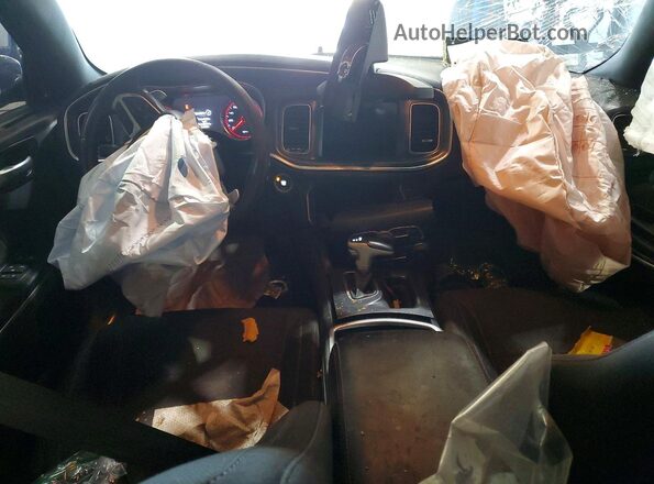 2C3CDXCT5HH528595 2017 DODGE CHARGER Черный Вид панели приборов