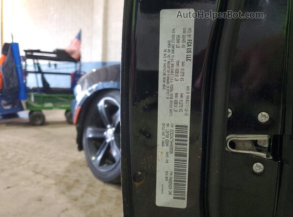 2C3CDXCT5HH528595 2017 DODGE CHARGER Черный Вид подкапотного пространства