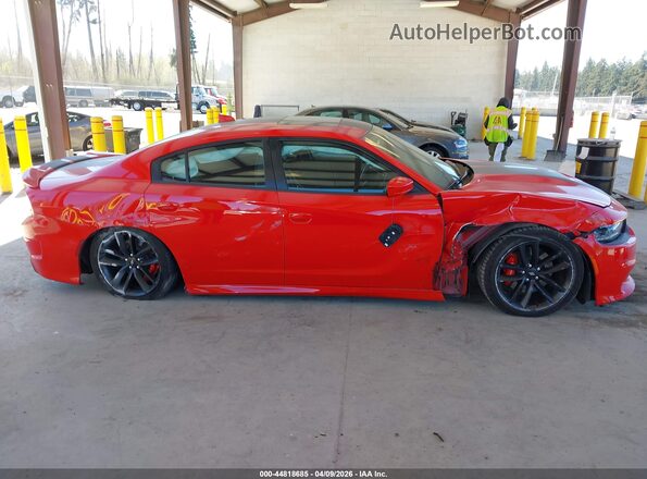 2C3CDXCT5LH200070 2020 DODGE CHARGER Оранжевый Вид спереди