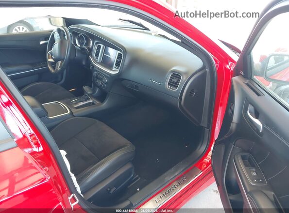2C3CDXCT5LH200070 2020 DODGE CHARGER Оранжевый Вид салона спереди
