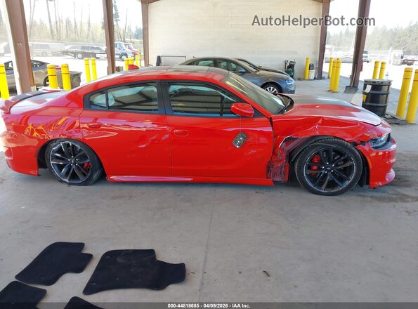 2C3CDXCT5LH200070 2020 DODGE CHARGER Оранжевый Вид задней части салона
