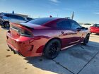 2022 Dodge Charger R Red vin: 2C3CDXCT5NH111103
