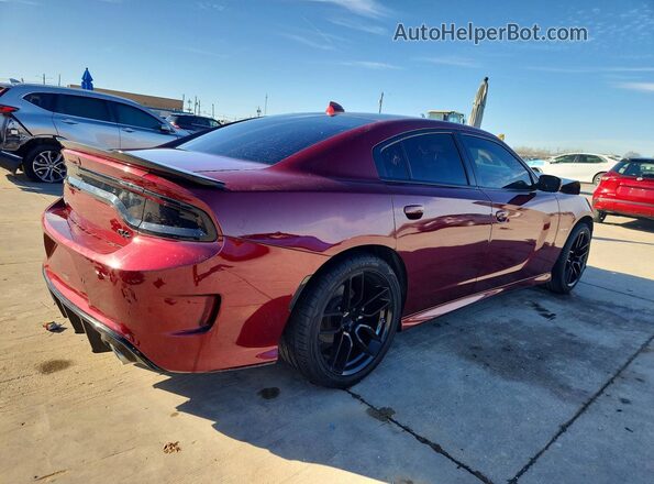 2C3CDXCT5NH111103 2022 DODGE CHARGER Red Rear right