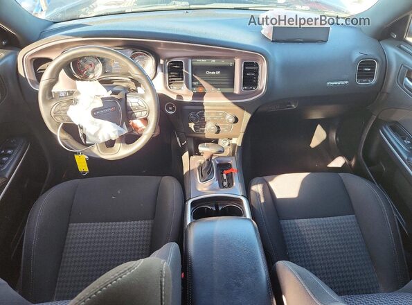 2C3CDXCT5NH111103 2022 DODGE CHARGER Red Dashboard view