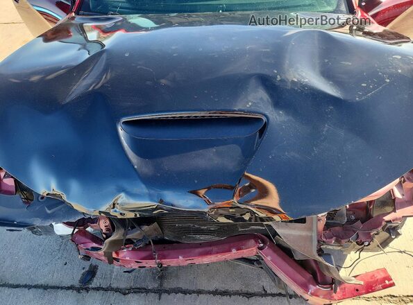 2C3CDXCT5NH111103 2022 DODGE CHARGER Red Rear interior view