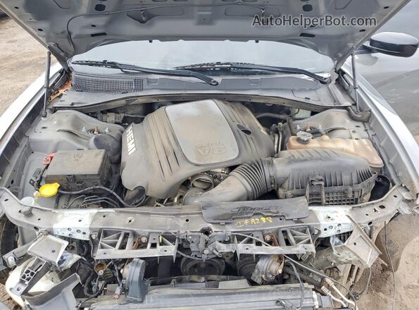 2C3CDXCT6JH253132 2018 DODGE CHARGER Серый Вид задней части салона