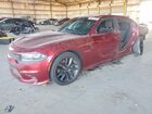 2021 Dodge Charger R Red vin: 2C3CDXCT7MH608068
