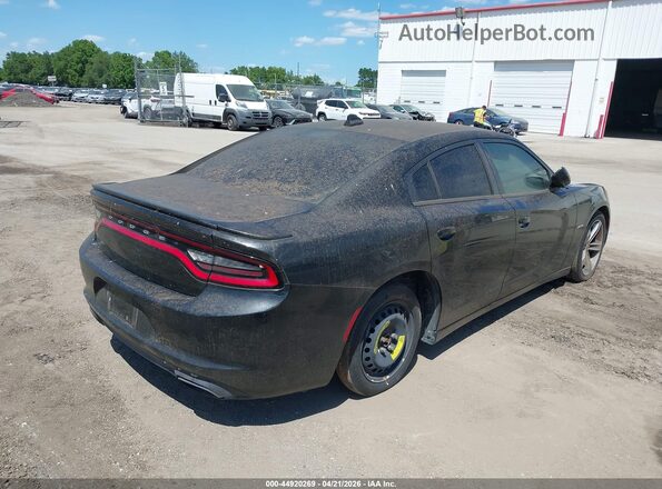 2C3CDXCT8HH510141 2017 DODGE CHARGER Black უკანა მარჯვენა