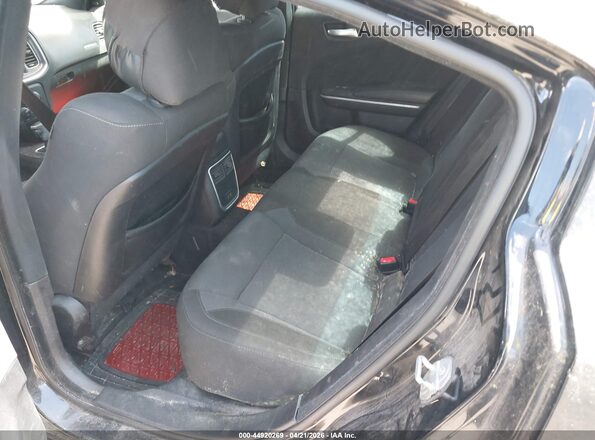 2C3CDXCT8HH510141 2017 DODGE CHARGER Black VIN კოდის სტიკერის ხედი