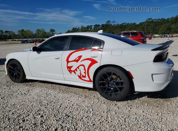 2C3CDXCT8JH188672 2018 DODGE CHARGER Белый Задняя левая четверть