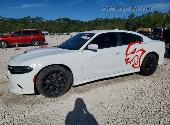 2C3CDXCT8JH188672 2018 DODGE CHARGER Белый Передняя левая четверть