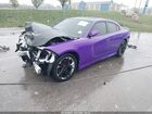 2020 Dodge Charger R/t Rwd Фиолетовый vin: 2C3CDXCT8LH107723
