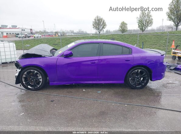 2C3CDXCT8LH107723 2020 DODGE CHARGER Фиолетовый 