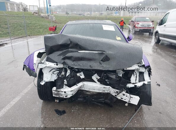 2C3CDXCT8LH107723 2020 DODGE CHARGER Фиолетовый Вид задней части салона