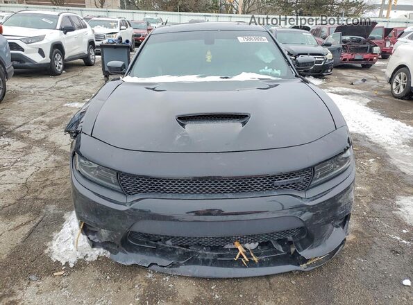 2C3CDXCT8NH141230 2022 DODGE CHARGER Черный Вид спереди