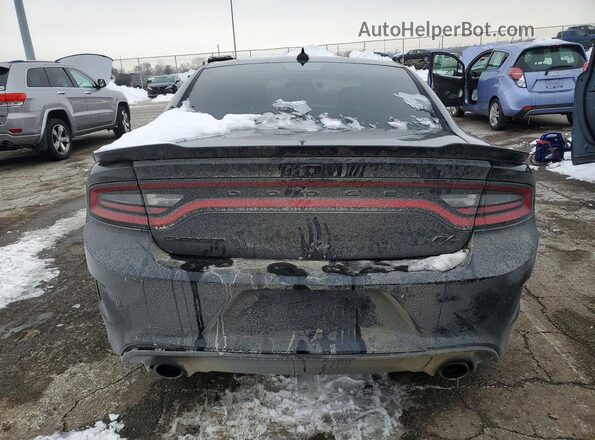 2C3CDXCT8NH141230 2022 DODGE CHARGER Черный Вид сзади