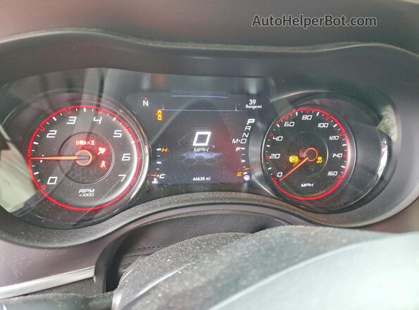 2C3CDXCT8NH141230 2022 DODGE CHARGER Черный Вид щитка приборов