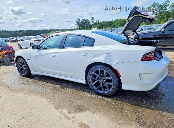 2C3CDXCT9MH673374 2021 DODGE CHARGER Белый Задняя левая четверть