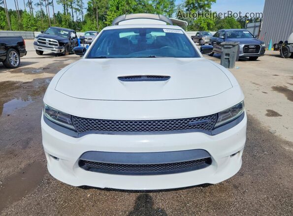 2C3CDXCT9MH673374 2021 DODGE CHARGER Белый Вид спереди