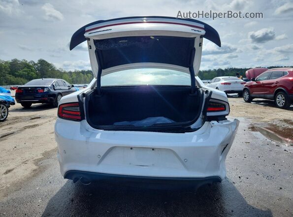 2C3CDXCT9MH673374 2021 DODGE CHARGER Белый Вид сзади
