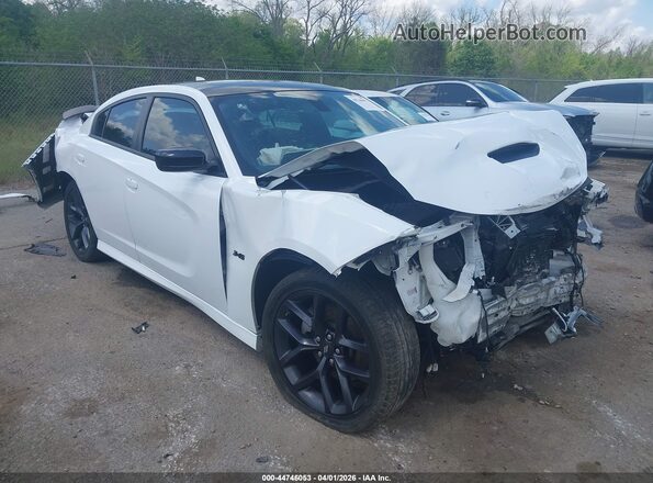 2C3CDXCT9PH636216 2023 DODGE CHARGER White Front right