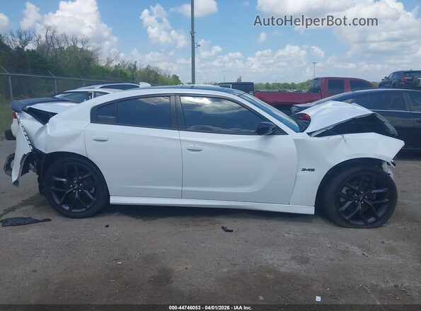 2C3CDXCT9PH636216 2023 DODGE CHARGER White 360 interior view