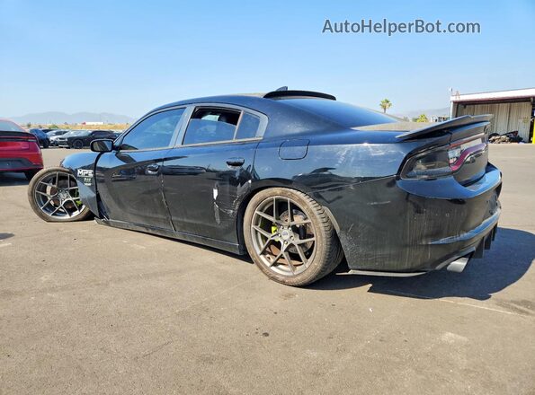 2C3CDXCTXGH188536 2016 DODGE CHARGER Black Tył lewy