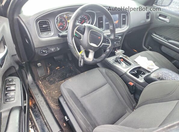 2C3CDXCTXJH260911 2018 DODGE CHARGER Черный Вид панели приборов