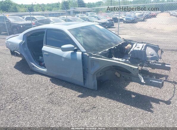 2C3CDXGJ0MH649683 2021 DODGE CHARGER Gray Передня права чверть