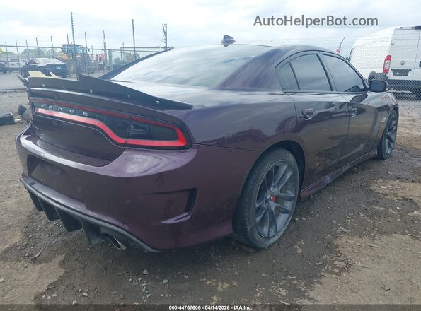 2C3CDXGJ3LH237532 2020 DODGE CHARGER Фиолетовый Задняя правая четверть