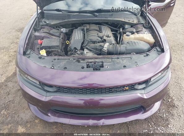 2C3CDXGJ3LH237532 2020 DODGE CHARGER Фиолетовый Вид сзади