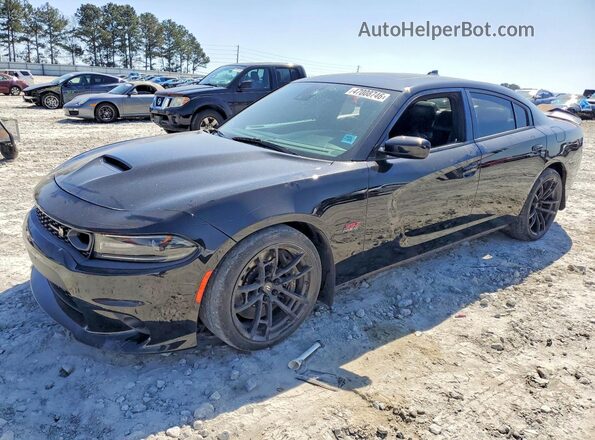 2C3CDXGJ3MH527853 2021 DODGE CHARGER Black Vista tres cuartos delantera izquierda